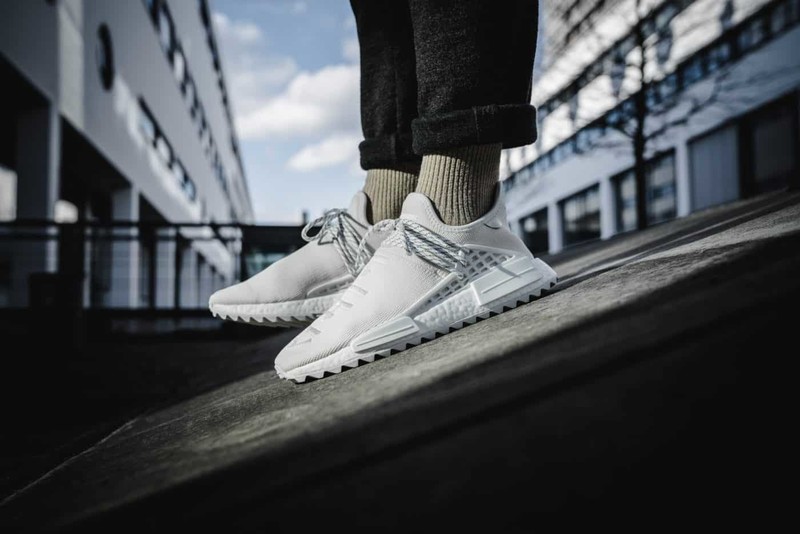 Adidas pharrell hu nmd trail holi blank canvas online